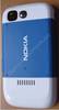 Akkufachdeckel  Original Nokia 5200 blau Batteriefachdeckel E-Cover incl. Kamerascheibe und Akkufachverschlu�, Feder zur Befestigung des Deckels am Ger�t
