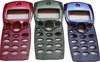 Oberschalen Set 3 St�ck original Alcatel 303 rot  plus  gr�n + blau  (cover)