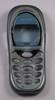 Oberschale chromium Siemens M50 Original A-Cover mit Displayscheibe grau/silber