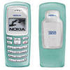 Original Nokia 2100 Cover light blue CC-8D  (Oberschale  plus  R�ckenschale)