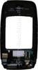 B-Cover Oberschale gro�es Display und Oberschale Tastatur Original Nokia 6101 schwarz incl. Gelenk und Stopper Klappmechnik, Schanier