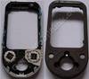 Oberschale Tastatur original Nokia 7370 dunkel C-Cover incl. 2 Lautsprecher, Fototaste, Ein/Aus Taste, Lautst�rketaste, Mikrofon