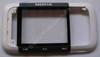 Oberschale Original Nokia 5300 dunkel grau A-Cover incl. Displayscheibe und Mikrofon