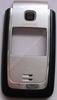 Oberschale Klappe Nokia 6125 silber original A-Cover Au�en incl. kleine Displayscheibe