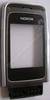 Oberschale Klappe schwarz Nokia 6136 original A-Cover inne incl. gro�er Displayscheibe