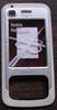 Oberschale Schieber wei� Nokia 6110 Navigator, A-Cover mit Displayscheibe
