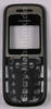 Oberschale Original Nokia 1200 A-Cover schwarz mit Displayscheibe