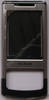 Slide Oberschale silber schwarz Original Nokia 6500 Slide A-Cover mit Lautsprecher