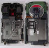 Geh�userahmen Nokia N95-8GB original Cover, Rahmen vom Geh�use incl. Simkartenhalter, Stereolautsprecher, Freisprechlautsprecher und Buzzer, Kamerascheibe, Blitzlichtmodul, Blitz-LED, interne Antennen, Ladekonnektor