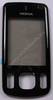 Oberschale schwarz Nokia 6600 slide original A-Cover black incl. Displayscheibe