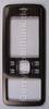 Oberschale choco Nokia 6301 original, A-Cover mit Displayscheibe