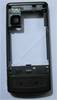 Geh�userahmen braun Original Nokia 6500 Slide D-Cover Mittelgeh�use incl. Ladebuchse, Blitzlichtplatine, Akkufachverriegelung Kameraglas, Kamerascheibe, Unterschale, brown