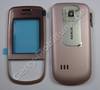 Oberschale  plus  Akkufachdeckel pink Nokia 3600 Slide original Cover mit Displayscheibe und Batteriefachdeckel
