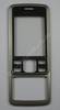 Oberschale cocoa Nokia 6300 original, A-Cover mit Displayscheibe