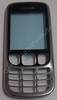 Oberschale schwarz Nokia 6303i Classic original, A-Cover matt black mit Displayscheibe