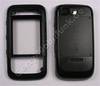Oberschale und Akkufachdeckel schwarz Original Nokia 5300 black A-Cover incl. Displayscheibe und Mikrofon, Batteriefachdeckel