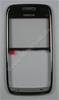 Oberschale metal Nokia E72 original A-Cover grau mit Displayscheibe