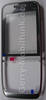 Oberschale silber Nokia E52 original A-Cover mit Displayscheibe