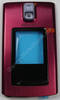 Oberschale Klappe rot Nokia 6650 fold original A-Cover incl. Kamerascheibe,Displayscheibe red