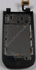B-Cover schwarz Nokia 2720 fold original Mittelgeh�use mit Flexkabel und Lautsprecher black