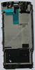 Oberschale weiss Nokia X3-02 original A-Cover Rahmen Unterteil vom Frontcover white mit Lautsprecher und Headsetanschlu�, PHF-Konnektor