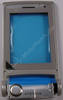 Unterschale Klappe weiss Nokia N76 original B-Cover incl. gro�er Displayscheibe und Schanier ice white
