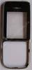 Oberschale silber Nokia C2-01 original A-Cover gloss silver mit Diplayscheibe, Displayglas