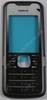 Oberschale schwarz Nokia 7210 Supernova original, A-Cover latin black mit Displayscheibe