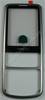Oberschale silber matt Nokia 6700 Classic original A-Cover mit Displayscheibe, silver matt