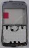 Oberschale, Touchpanel silber Nokia E6-00 original A-Cover incl. Displayscheibe, Touchscreen silver