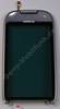 Oberschale, Touchscreen hellgrau Nokia 701 original A-Cover light silver Displayscheibe, Touchpanel