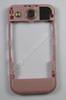 Unterschale Tastatur Pink Nokia 7390 original Cover mit Akkuverschlu�, Bluetooth Antenne, Ladebuchse, Ladekonnektor, Blitzlicht LED, Kamerascheibe