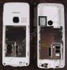 Unterschale weiss Nokia 6301 original, B-Cover Geh�usetr�ger incl. Lade-Konnektor, Mikrofon, Simkartenhalten, Infrarotfenster  und Kamerascheibe, white