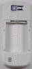 Unterschale weiss Nokia 2630 original R�ckenschale white, Geh�userahmen incl. Simkartenhalter, Kamerascheibe, Vibrationsmotor, Fototaste, Ausl�sertaste
