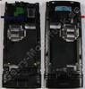 Unterschale schwarz Nokia X2-00 original B-Cover Geh�usetr�ger