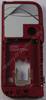 Unterschale, Geh�usetr�ger Nokia 7260 original B-Cover mit Simkartenhalter, Antenne, Mikrofon, Vibrationsmotor, Ladebuchse, Seitentaste