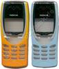 SKR-64 Original Nokia 8210 Cover Opal Blue  und  Blaze Orange (Oberschale)