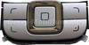 Men�-Tastenmatte original Nokia 6111 silber, kleine Tastenmatte