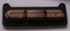 Kleine Tastenmatte kupfer Nokia 7390 original Tastatur Au�en, 3er Tastenmatte copper