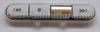 Tastenmatte Musik Player Nokia 3250 weiss original