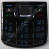 PPP Tastenmatte schwarz Nokia 6220 classic original Tastatur mit griechischer Beschriftung