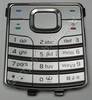 Tastenmatte nature silver Nokia 6500 Classic original Tastatur silber
