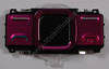 Navigationstastenmatte rot Nokia 7100 Supernova original Tastenmatte Men�tasten, Navi Tastatur jelly red