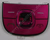 Navi Tastenmatte hot pink Nokia 2220 Slide original Men�tastatur