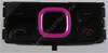 Navigationstastenmatte schwarz gl�nzend Nokia 6700 Classic original Tastenmatte Men�tasten, Navi Tastatur black polished