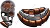Tastenmatte Nokia N-Gage QD orange Rechts und Links