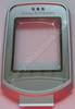 Unterschale Klappe mit Displayscheibe gro� SonyEricsson W300i Scheibe vom gro�en Display mit Oberschale, Cover