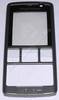 Oberschale silber SonyEricsson K610i original Cover, Vorderschale mit Displayscheibe