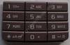 Tastenmatte braun SonyEricsson K800i original Tastatur, Tastaturmatte