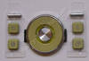 Navigationstaste gelb SonyEricsson S500i original Tastenmatte Men�